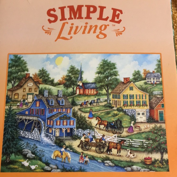 Simple LIVING 500 piece puzzle 19X14 - Picture 4 of 12